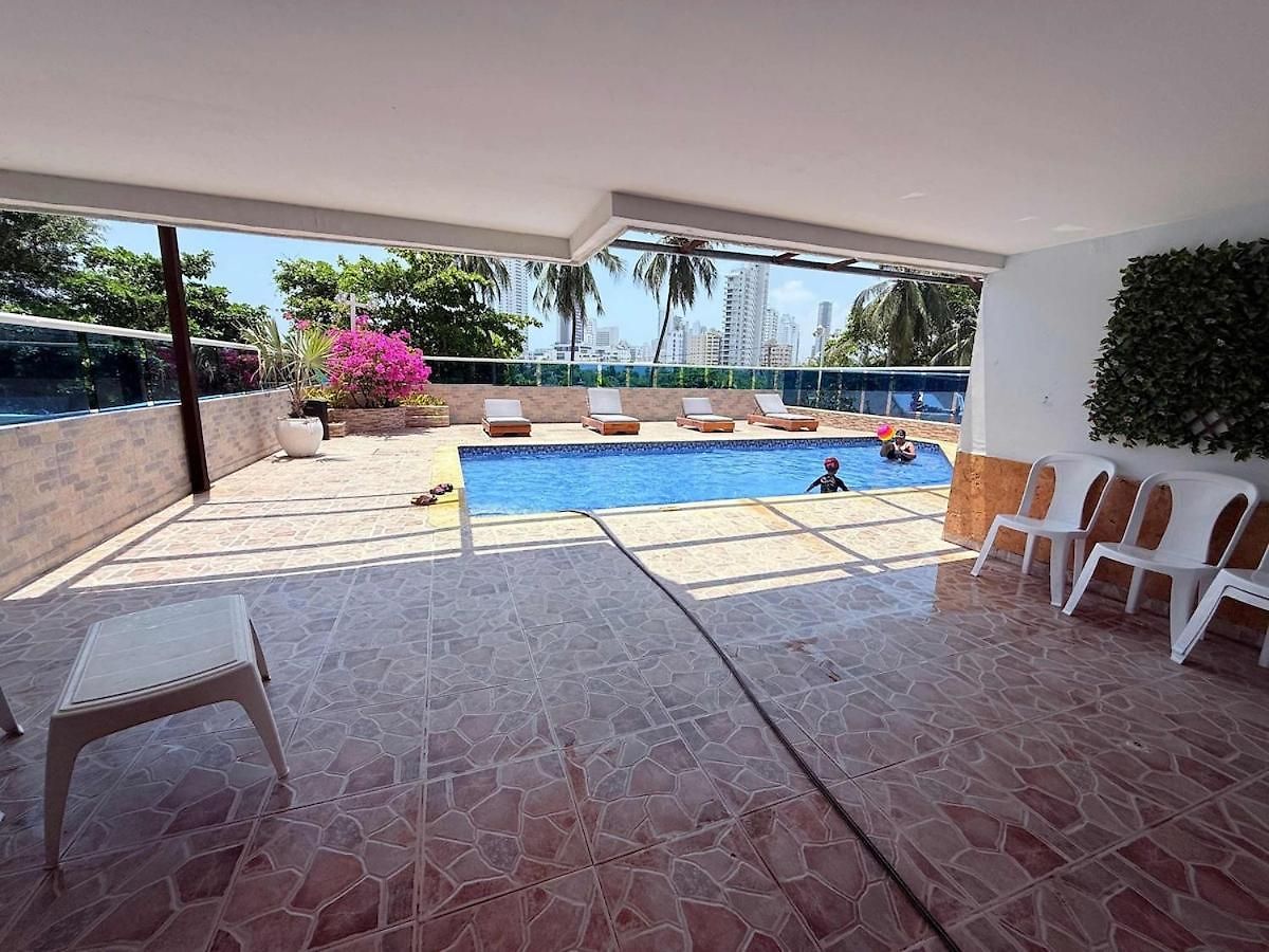 Vista Al Mar-1hab-piscina-2 Min Playa-5min C Historico Apartamento